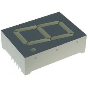 SA10-21YWA, 1 разрядный индикатор 25,4мм/желтый/588нм/3-10.5мкд/ОА