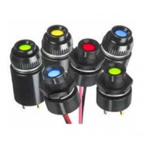 QRMNV85BXXNVRD02E, Светодиодные панельные индикаторы NVIS RED LED 2VDC 8mm Wire IP67