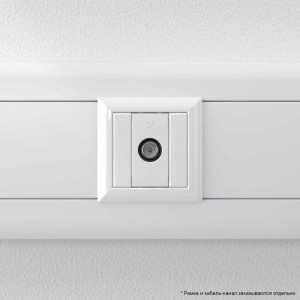 Розетка телевизионная проходная TV 1мод. Avanti 