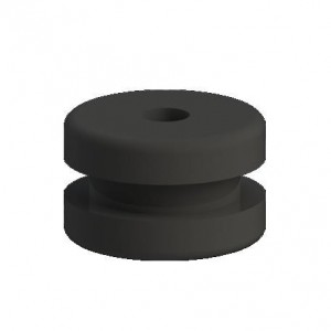 5112, Cable Mounting & Accessories Cut-out Hole 0.375 Thick 0.093 Grommet