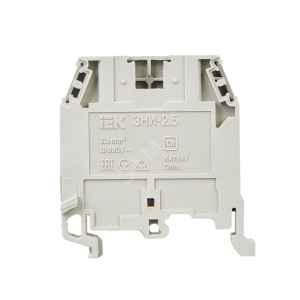 Зажим наборный ЗНИ-2.5кв.мм (JXB24А) сер. IEK YZN10-002-K03