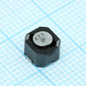 CDRH64BNP-471MC, Силовая SMD индуктивность 470мкГн ±20% 0.2A 3.93Ом c магнитным экраном