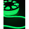 Гибкий неон круглый SMD2835-120 LED/м-220 В-6,5 Вт/м-IP67-зелёный (25м) SQ0331-1523