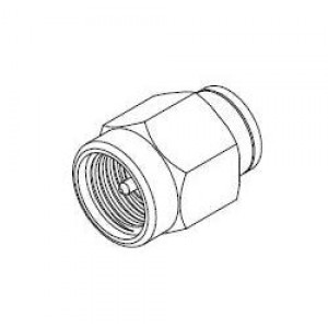 73386-0850, РЧ адаптеры - междусерийные MCRF PLUG TO SMA PLUG