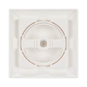 Накладка декоративная для панели LN-500 027608, Накладка декоративная одинарная для TRIAC ппанели LN-500  размер 86*86mm, цвет RAL9010, материал ABS V1