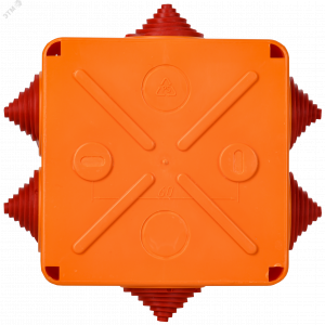 Коробка расп. огн. ПС 100х100х50мм 4P 4мм2 IP55 6 вв. UKF30-100-100-050-4-4-09