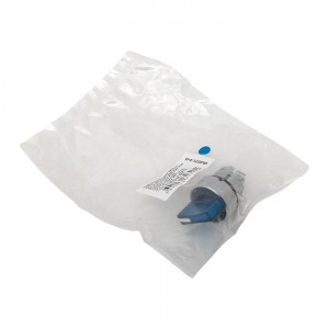 Исполнительный механизм переключателя ХB4 синий на 2 положения с фиксацией, с подсветкой с короткой ручкой IP65 EKF XB4BD2FL-B-65