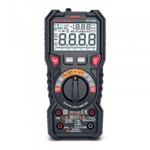 KT 118A серия PROLINE, Мультиметр цифровой с True RMS, ACA/DCA/ACV/DCV/R/C/F/t, автоматический выбор пределов измерений, NCV