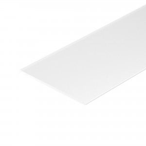 Экран FROST для KLUS-POWER-W70, RW70 019943, Поставка под заказ от 10 м. Полуматовый экран-вставка (рассеиватель) 2м для профилей серии POWER-W70, -RW70F(S). Превосходное светопропускание 84%. Снижает блики от ярких точек светодиодов. Безупречный внешний вид, равномерное сечение, прочный.