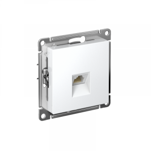 Розетка компьютерная AtlasDesign RJ45 кат.5E механизм лотос SE ATN001383