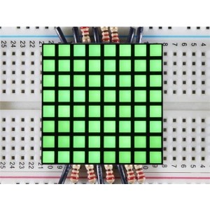 1820, Принадлежности Adafruit  1.2" 8x8 Matrix Square Pixel Green