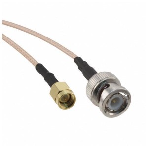 245101-07-06.00, Соединения РЧ-кабелей BNC St Plug to SMA Strt Plug RG142 6in