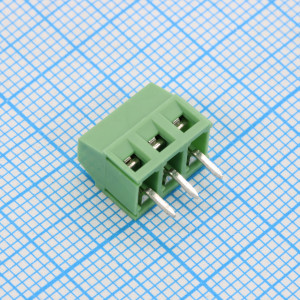 GT381-3.5-03P-14-00, Винтовой клеммный блок, 3 контакта. Серия GT381-3.5