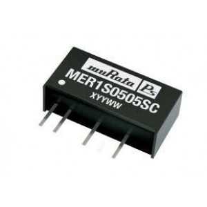 MER1S4812SC, Преобразователи постоянного тока в постоянный с изоляцией 1W 48Vin 12Vout 84mA 1kVDC Isolated SIP