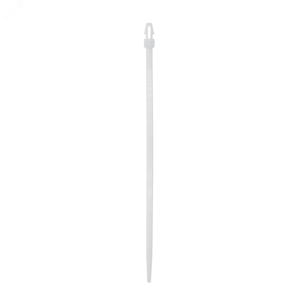 Изображение товара Хомут кабельный 3.6х150 полиамид бел. с осн. (уп.100шт) 252155SR-M