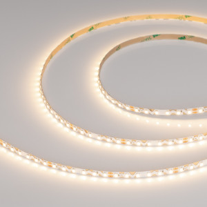 Лента RZ-A120-6mm 24V Warm3000 (9.6 W/m, IP20, 2835, 5m) 040805, Гибкая лента с фигурной платой в форме волны, легко изгибается на плоскости. Светодиоды smd 2835, 120шт/м (600шт на 5м), белая плата, скотч 3М. Цвет ТЕПЛЫЙ 3000K. Питание 24 В, мощность 9.6 Вт/м (48 Вт на 5 м), угол 120°, цветопередача CRI>90. Размеры 500