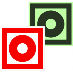 Знак пластик F10 