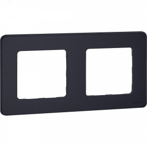 Рамка 2-м Inspiria антрацит Leg 673943