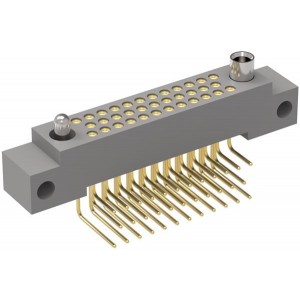 RM362-080-451-5500-076, Прямоугольные соединители стандарта Mil 3 Row Right Angle Recptl w Mt Ears