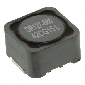 DR127-680-R, Дроссель SMD, экранированный, 68 мкГн ±20%, 2.44 А, 105 мОм, 12.5 x 12.5 x 8мм