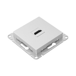 Механизм розетки HDMI, алюминий Эпика EKF UP1-SOA-HDMI