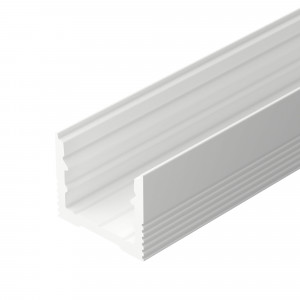Профиль SL-SLIM-H13M-2000 WHITE 037108, Алюминиевый профиль для светодиодных лент и линеек. Цвет - белый RAL9003 (порошковая окраска). Габаритные размеры (LхWхH): 2000x16x13 мм. Ширина площадки для ленты 12 мм. Экраны, заглушки и другие аксессуары приобретаются отдельно. Цена за 1 метр.