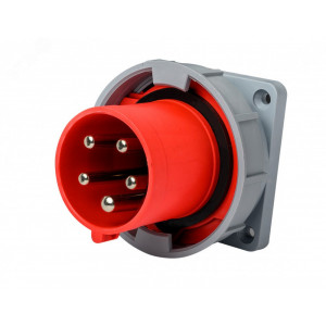 Вилка для скрытой проводки 3Р+РЕ+N 63А 380В IP67 ВЩ-103 26243DEK