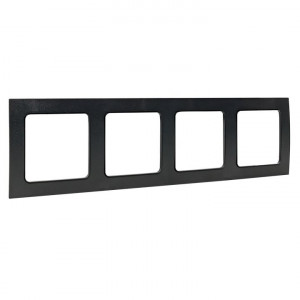 Рамка 4-м Стокгольм черн. PROxima EAM-G-303-30