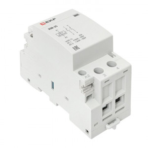 Контактор модульный КМ 25А 2NО (2 мод.) km-2-25-20
