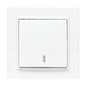 Переключатель проходной 1-кл. СП Минск 10А IP20 бел. Basic ERV10-025-10