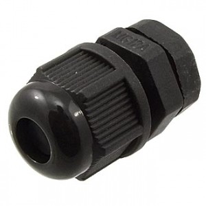 MG12 (4.5-8) BLACK, Кабельный ввод MG12 (4.5-8) черный, полиамид (PA)