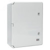 Бокс пластиковый с монтажной платой 400х300х170 мм IP65 PROxima PB65MP003