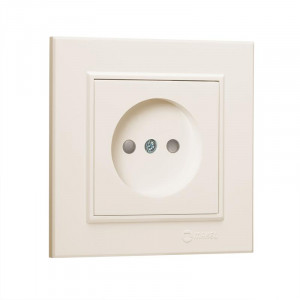 Розетка б/з СП Karea 16А IP20 крем. 56010022