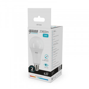 Лампа светодиодная Elementary 30Вт A67 грушевидная 4100К нейтр. бел. E27 2360лм 73229