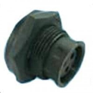 BD-05PMFP-LC7001, Стандартный цилиндрический соединитель 5P PCB SKT PLUG 5A PANEL MOUNT IP67