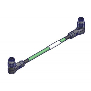 1201088460, Кабели Ethernet / Сетевые кабели CSE M12 ETH 4P DC MA STR RJ45 WSOR 15M