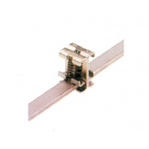 Зажим кабельный UBK 2X2-6, Зажим для подключения экранированного кабеля, для кабеля: 2-6 мм, тип монтажа: шина 3x10 мм