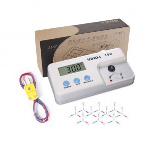 Термометр для паяльника YH-192, Точное измерение температуры, в градусах Цельсия или Фаренгейта.