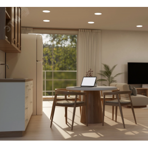 Светильник встраиваемый под лампу GX70 хром LUVB0-GX70-1-K23