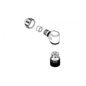 1200750016, Цилиндрические метрические разъемы 3P FEMALE R/A 2KEYWAY PG7