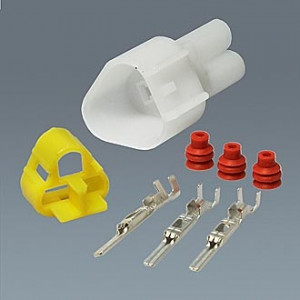 DJ7031Y-2.3-11, Разъем авт. соединитель DJ7031Y-2.3-11, 12/ 24 (DC) В вилка