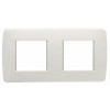 Накладка на 2+2 модуля, Белый C4802/2BN