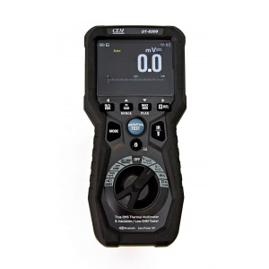 DT-6509 Профессиональный тестер изоляции Микроомметр высокого разрешения с функцией тепловизора, обеспечивающий быстрое время выборки аналого-цифрового преобразования, высокую точность и функции регистрации данных