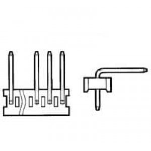1-640385-4, Проводные клеммы и зажимы FLAT HEADER R.A. 14P Square post tin