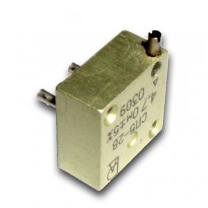 СП5-2В 1     680 ±10%, Резистор переменный подстроечный проволочный