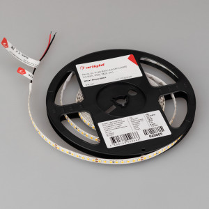 Лента UL-A160-8mm 24V White6000 (12 W/m, IP20, 2835, 5m) 040009, Светодиодная гибкая лента серии UL-A160. Светодиоды 2835, 160 шт/м (800 шт на 5 м), белая плата, ширина 8 мм, скотч 3M. Цвет БЕЛЫЙ 6000 K, цветопередача CRI>90, угол 120°. Питание 24V, мощность 12 Вт/м (60 Вт на 5 м). Размеры 5000x8x1.5 мм. Мин. отрезок 5