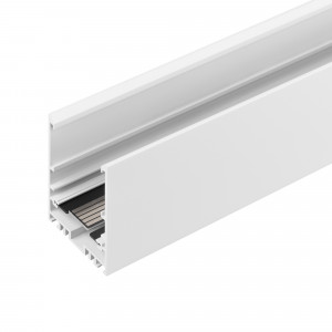 Трек MAG-TRACK-4563-3000 (WH, 5LN) 046603, Подвесной, накладной, встраиваемый в нишу магнитный трек с управлением по DALI, длина 3000мм. DC24V. Материал алюминий, цвет белый. Две заглушки в комплекте. Размер ДxШxВ: 3000x45x63мм. Размер (с учетом заглушек) ДxШxВ: 3006x45x63мм. При встраиваемом монт