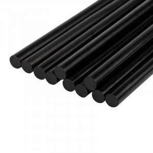 Стержни клеевые 7мм,200мм, 10шт/уп, черн, хедер