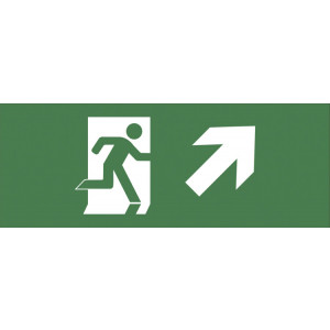 Самоклеящаяся этикетка INFO-DBA-008 200х60мм "Фигура/стрелка вверх вправо" DPA/DBA Б0048460