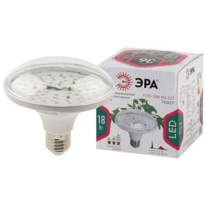 Лампа светодиодная FITO-18W-RB-E27 18Вт E27 для растений красн./син. спектр Б0049533